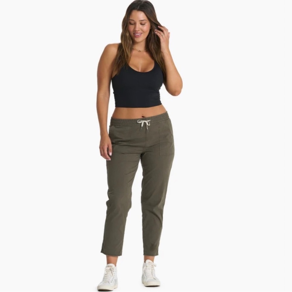 NWT Vuori Women’s Vintage Ripstop Pant Dark Oregano
